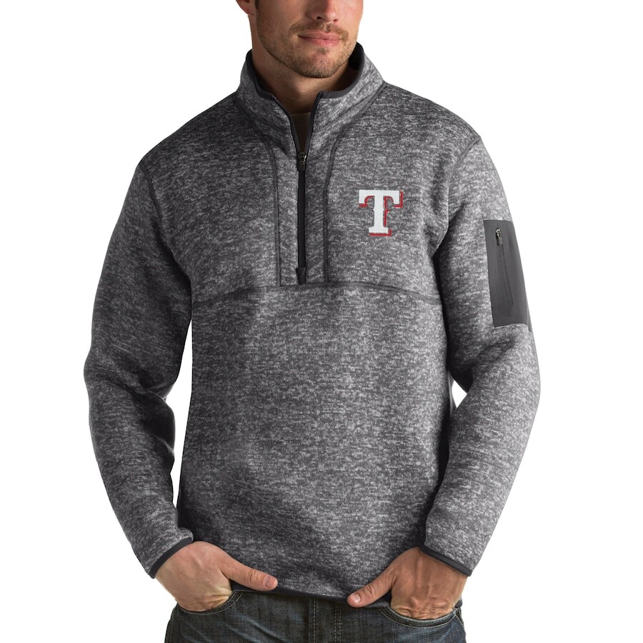 

Свитер Antigua Texas Rangers, угольный