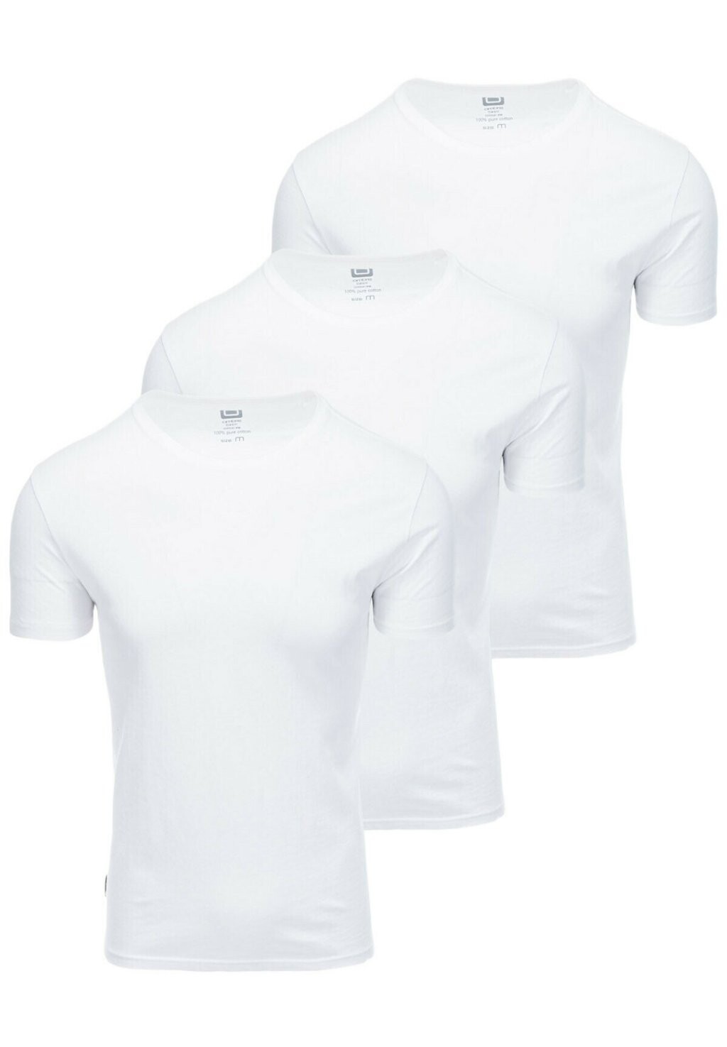 

Базовая футболка SET OF THREE Ombre, белый
