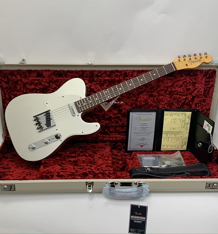 Электрогитара Fender Custom Shop LTD 60 Telecaster Journeyman Inca Silver