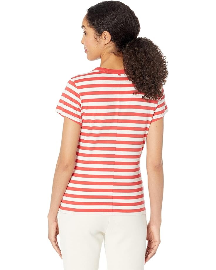 

Футболка Outerknown Sojourn Boy Tee, цвет Flame/Salt Stripe