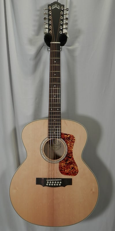Акустическая гитара GUild F-2512E BLD Maple Jumbo 12-string Acoustic Electric Blond