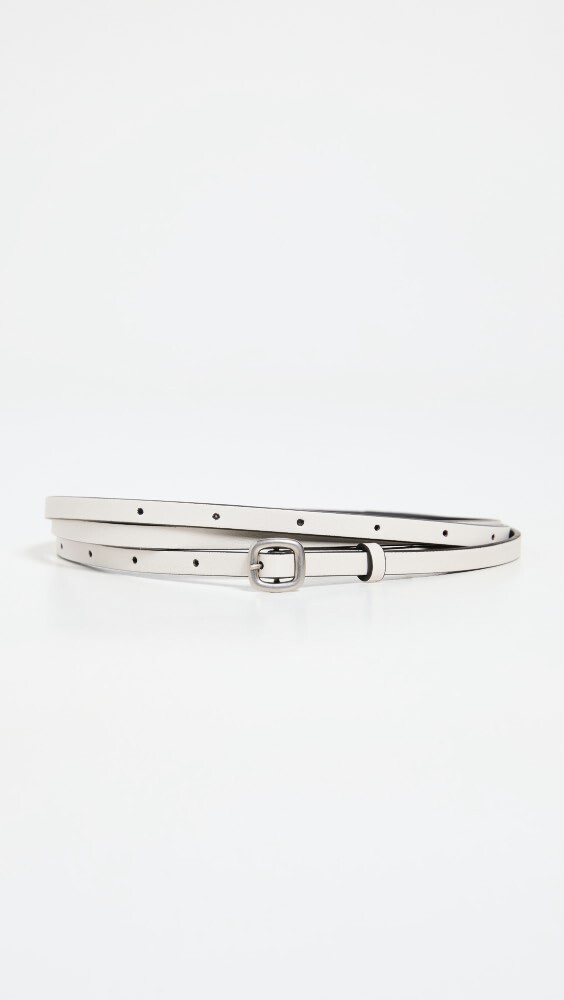 

Ремень Acne Studios Thin, белый
