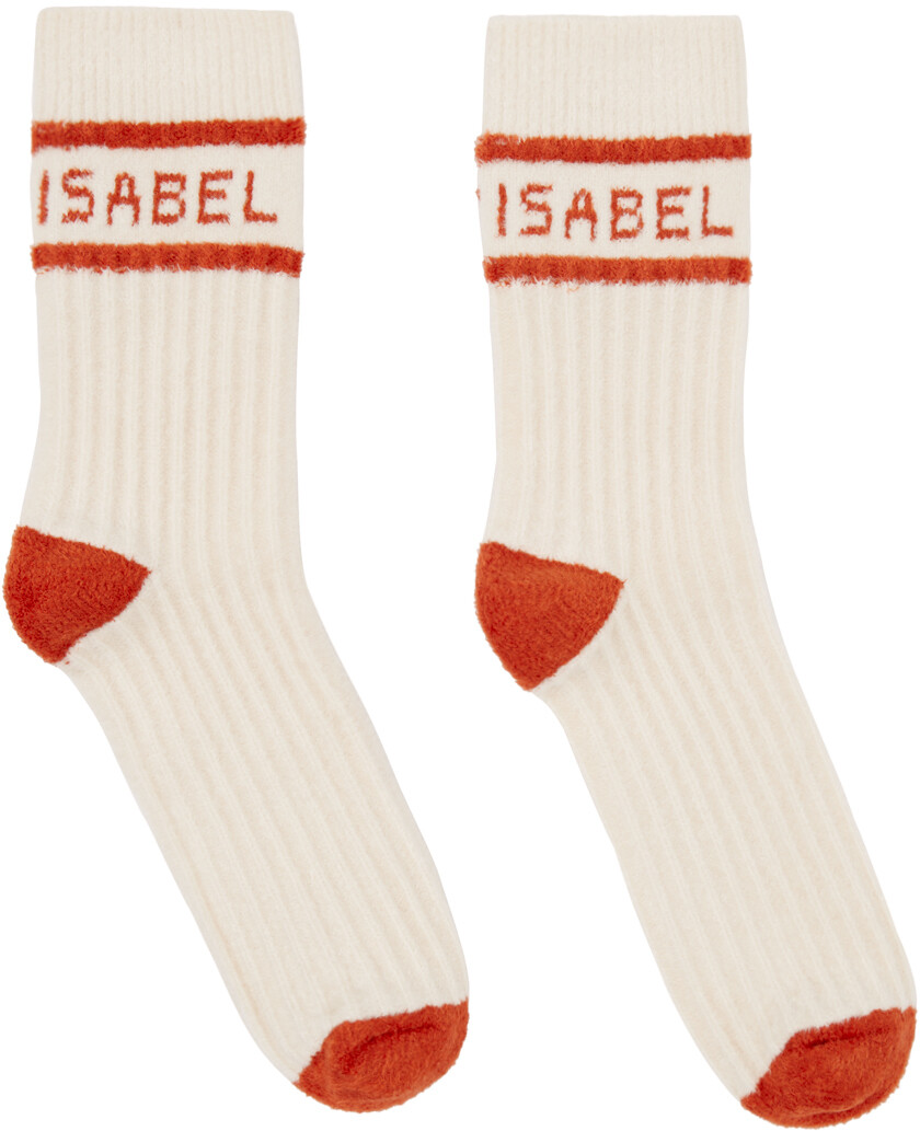 

Off-White липовые носки Isabel Marant