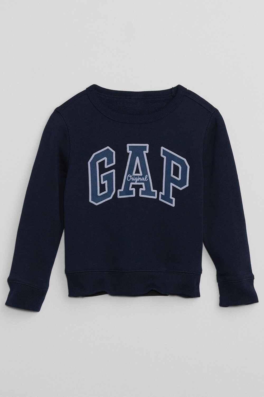 

Толстовка с круглым вырезом и логотипом Gap, синий