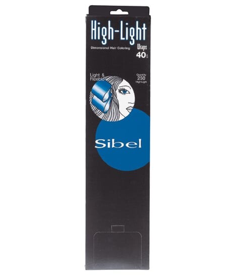 

Обертывания High-Light, листы для мелирования, 10х40 см, 250 шт. Sibel
