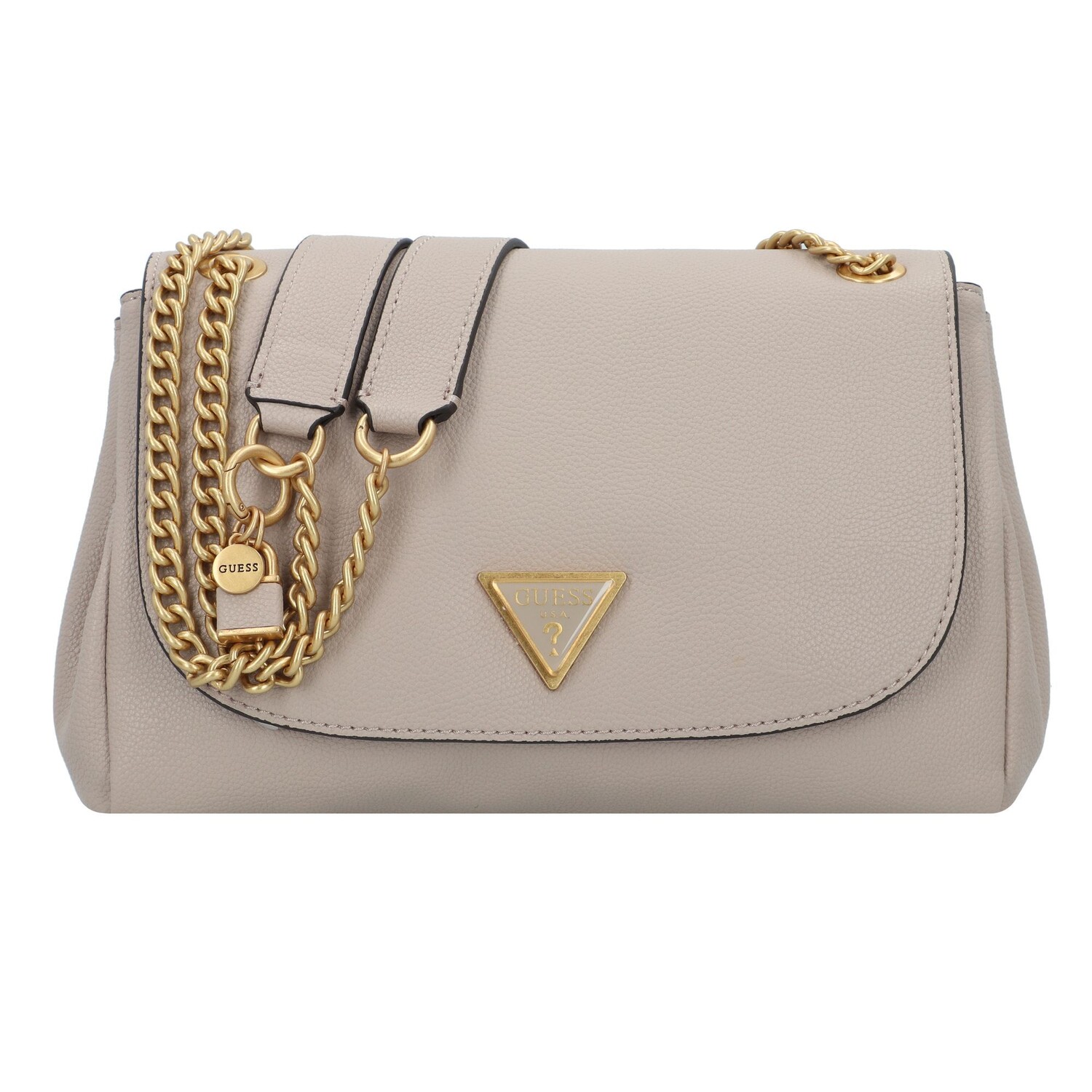 

Сумка через плечо Guess Cosette 27.5 cm, серо коричневый