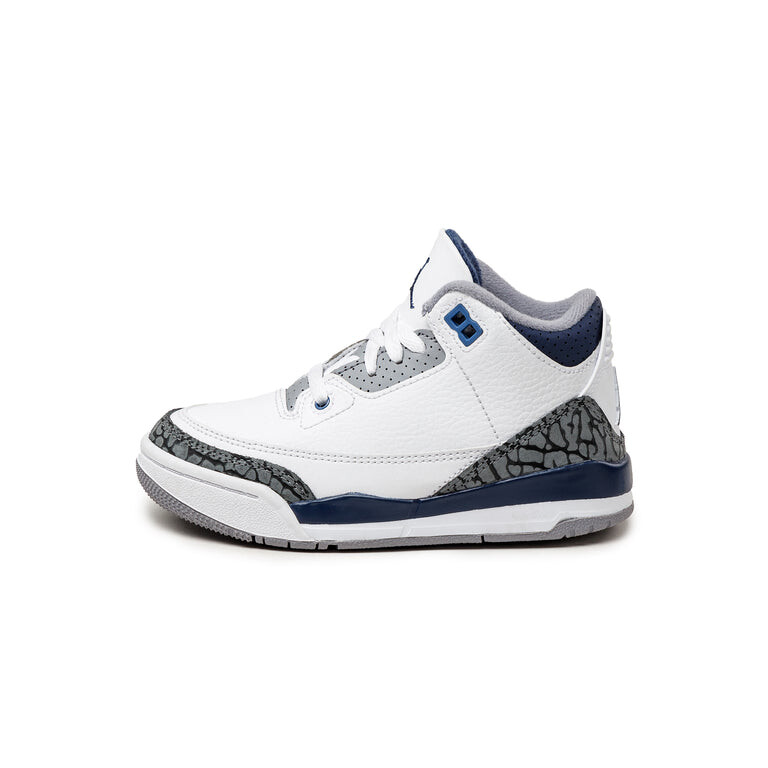 

Кроссовки Nike Air 3 Retro *Ps* *Midnight Navy* Air Jordan, белый