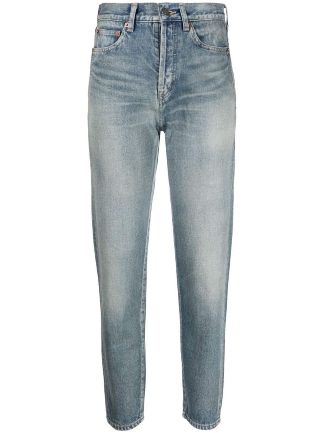 

Saint Laurent зауженные джинсы, синий