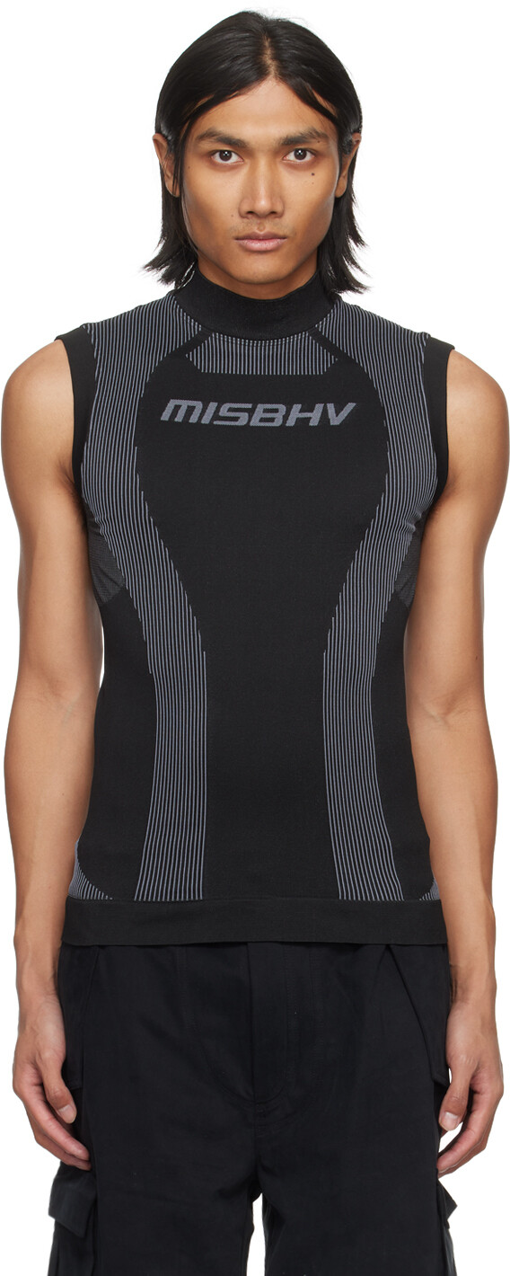 

Черная спортивная майка Misbhv