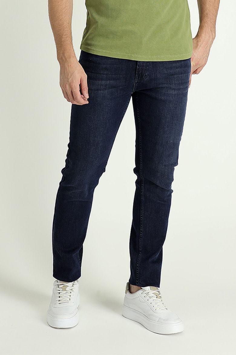 Узкие джинсы со средней посадкой на талии Kigili, синий