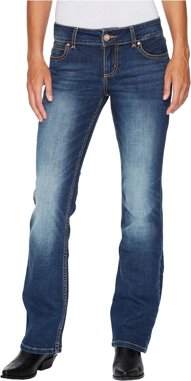 

Джинсы Retro Mae Bootcut Wrangler, темно-синий