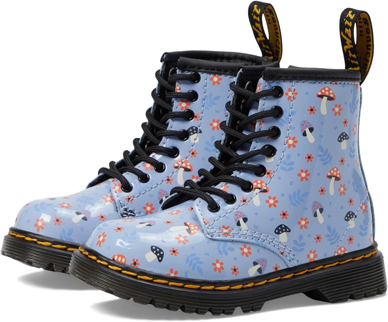 

Ботинки на шнуровке 1460 Lace Up Fashion Boot Dr. Martens, цвет Woodland Print Patent Lamper