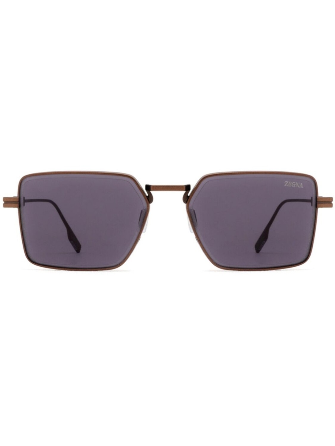 

Солнцезащитные очки EZ0243 Zegna, коричневый