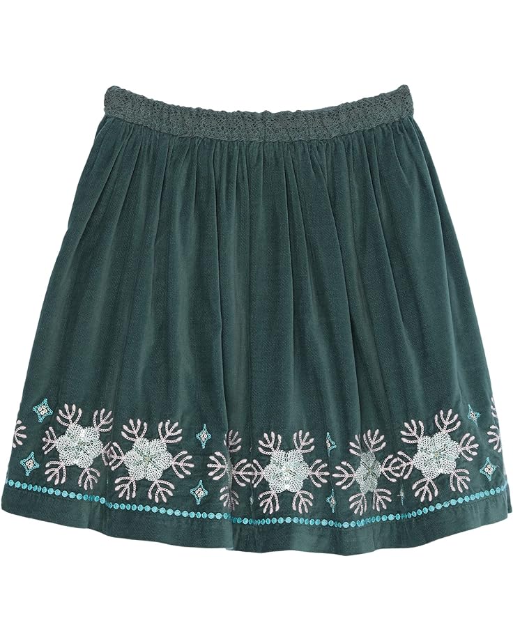Юбка PEEK Sequins & Embroidery Skirt, зеленый