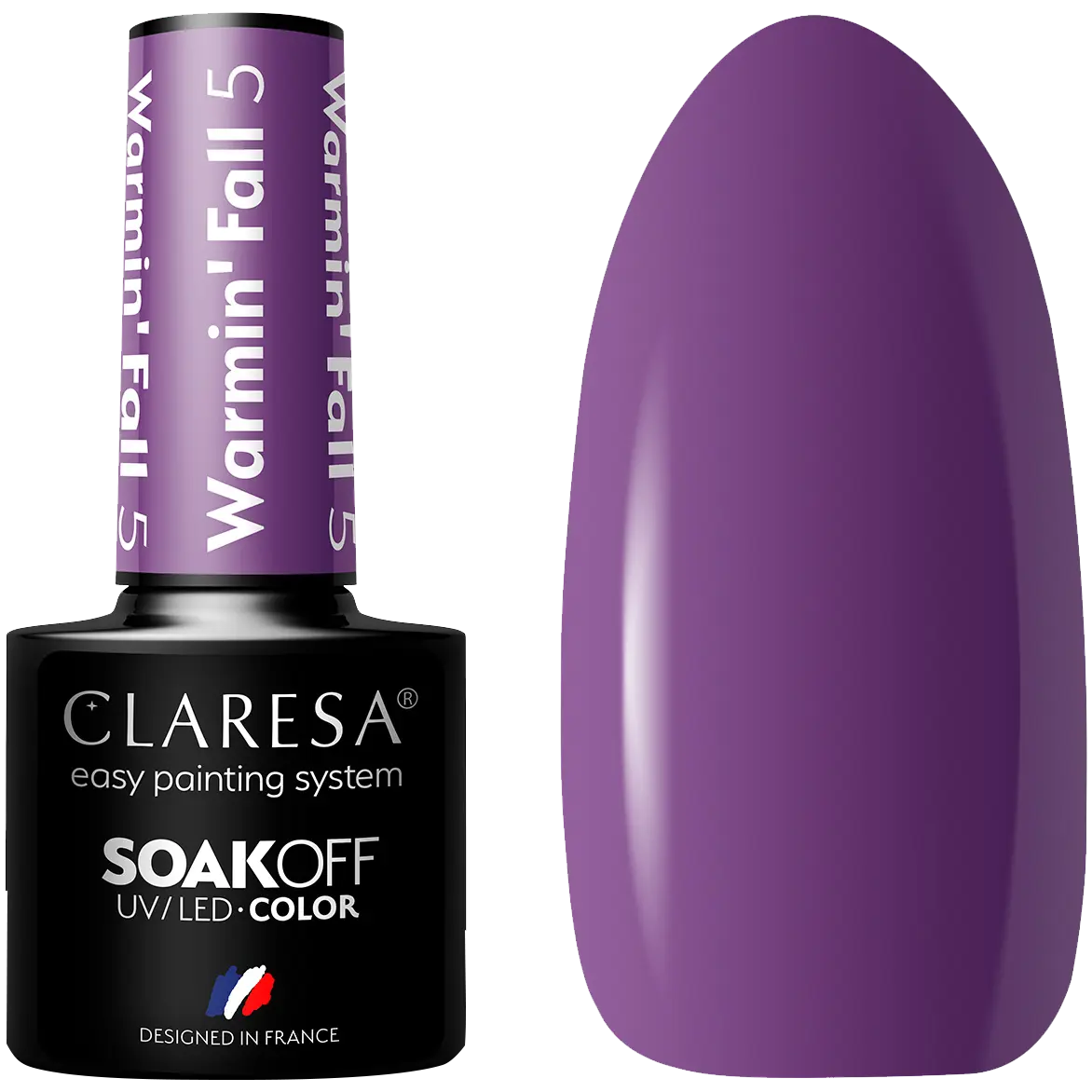 

Гибридный лак 5 Claresa Warmin' Fall, 5 гр