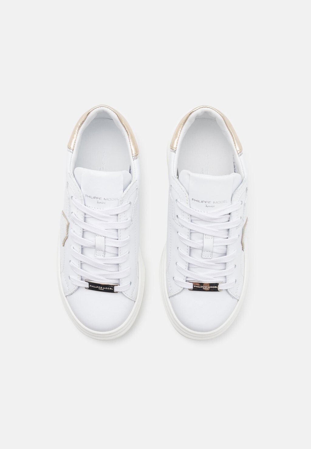 

Кроссовки на шнуровке UNISEX Philippe Model, белый