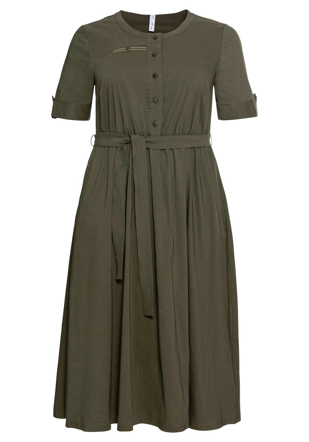 Рубашка-платье Sheego, оливковое