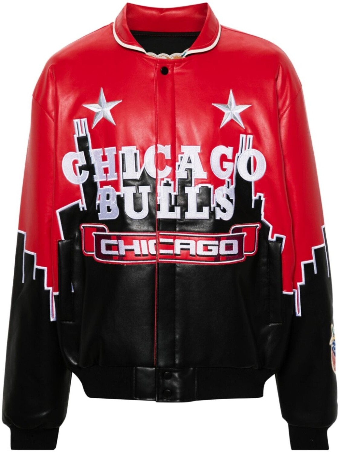 

Jeff Hamilton куртка Chicago Bulls Skyline, красный
