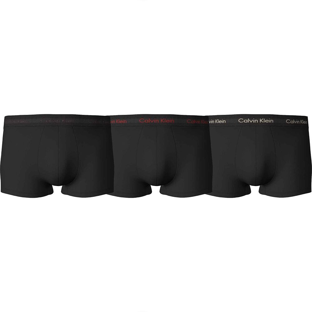 

Боксеры Calvin Klein 0000U2664G Low Rise 3 шт, черный
