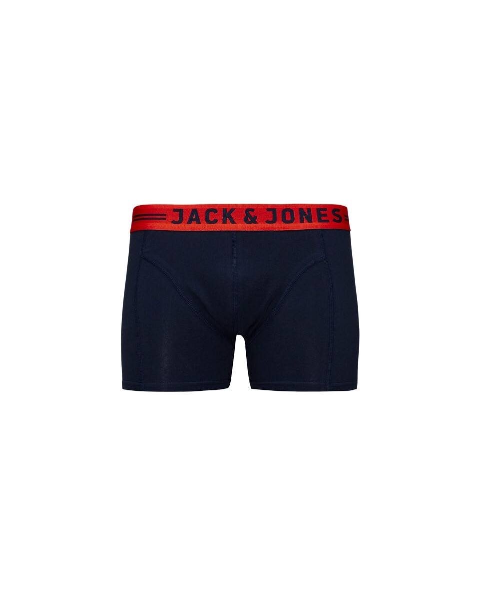 

Тонкие мужские трикотажные боксеры синего цвета Jack & Jones, синий