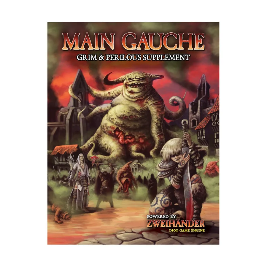 

Main Gauche - Grim & Perilous Supplement (Special Edition), Zweihander - Grim and Perilous RPG, твердый переплет