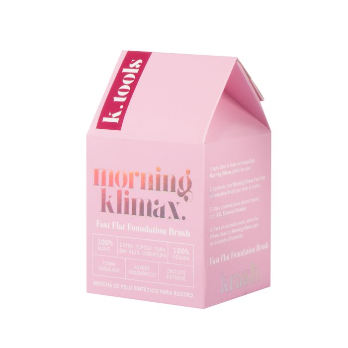 цена Косметическая кисть Morning Klimax Fast Flat Foundation Brush Krash Kosmetics, Standard