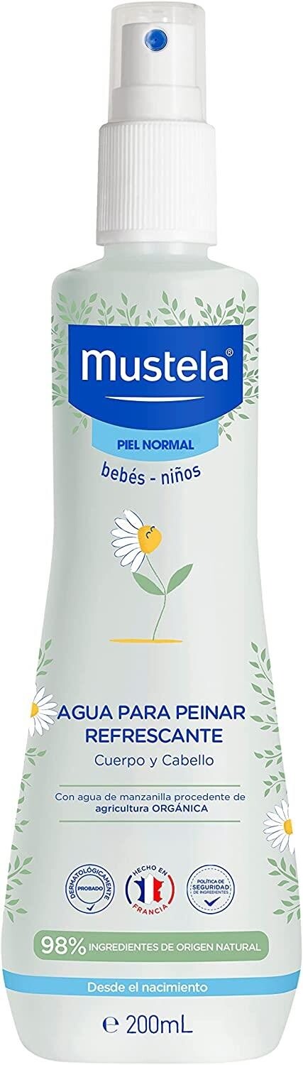 

Mustela Освежающий спрей для укладки волос и тела с экстрактом ромашки 200 мл