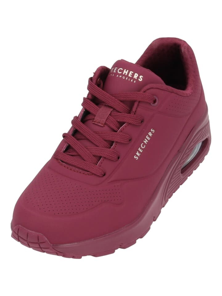 

Кроссовки на шнуровке Skechers, цвет plum
