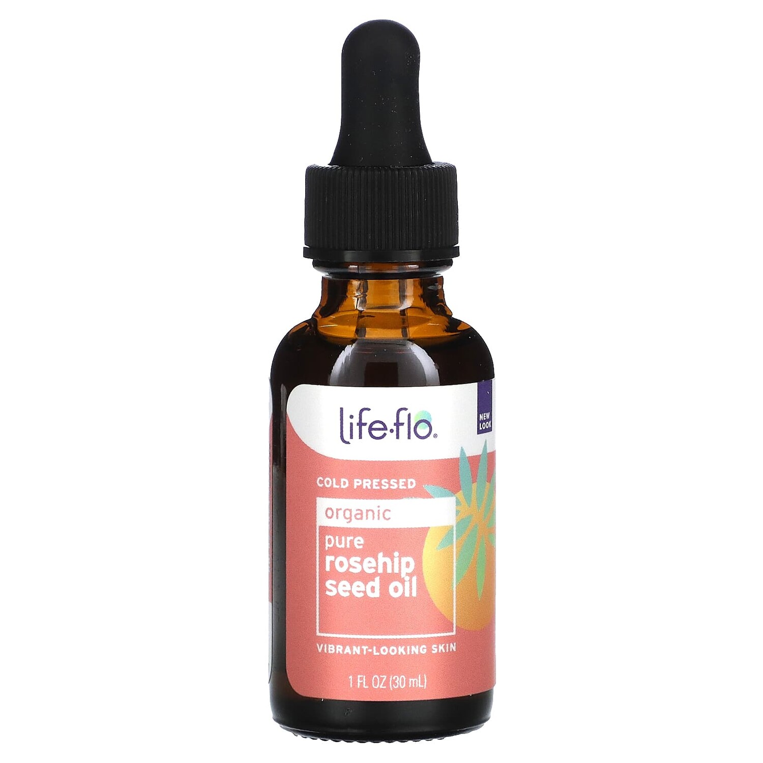 

Органическое чистое масло из семян шиповника, 30 м (1 жидк. унция), Life-flo