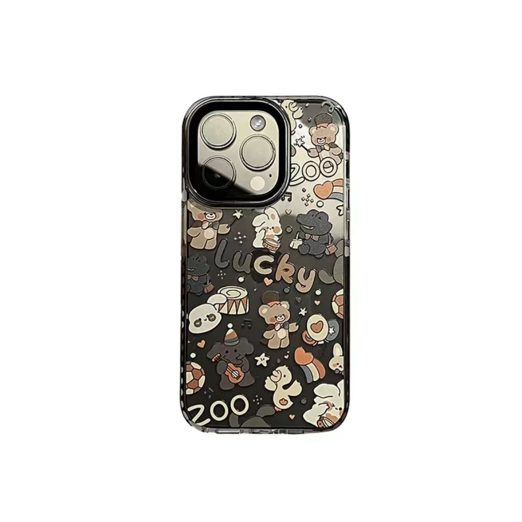 

Полюбуйтесь чехлом для телефона с медвежонком Surprise Bear, Circle Shell Lucky Zoo