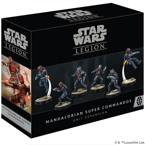 

Фигурки Star Wars Legion: Mandalorian Super Commandos Fantasy Flight Games