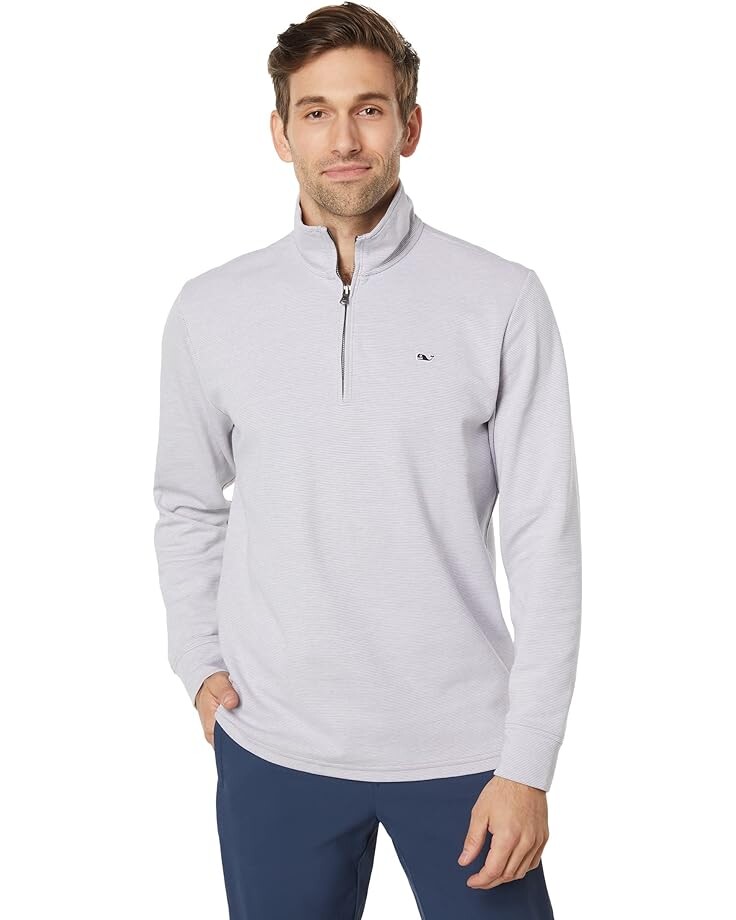 

Толстовка Vineyard Vines Saltwater 1/4 Zip, цвет Granite