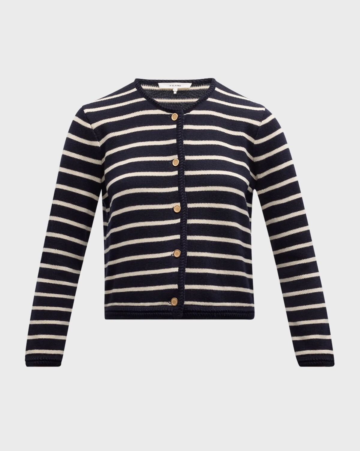 

Полосатый кардиган Frame, цвет Navy Multi