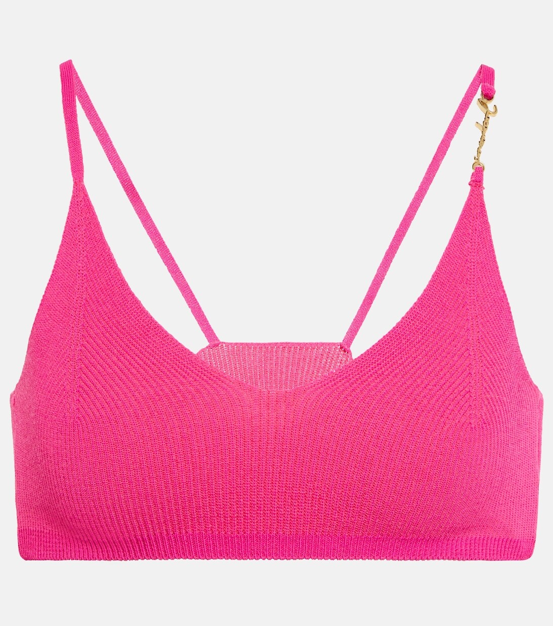 

Топ Le Bandeau Pralu JACQUEMUS, розовый
