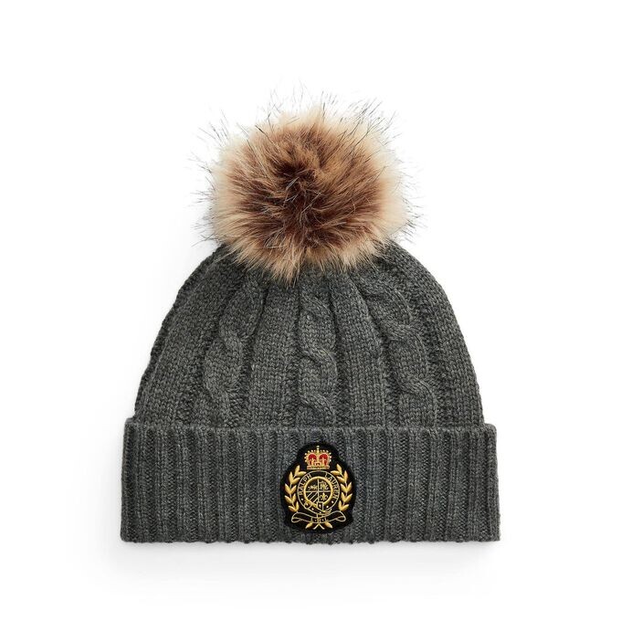 

Кепка Lauren Ralph Lauren, серый