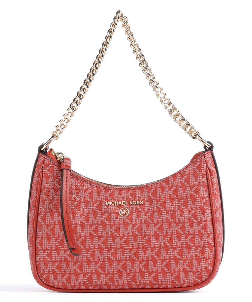 

Холщовая сумка-ведро с подвесками Jet Set Michael Kors, красный