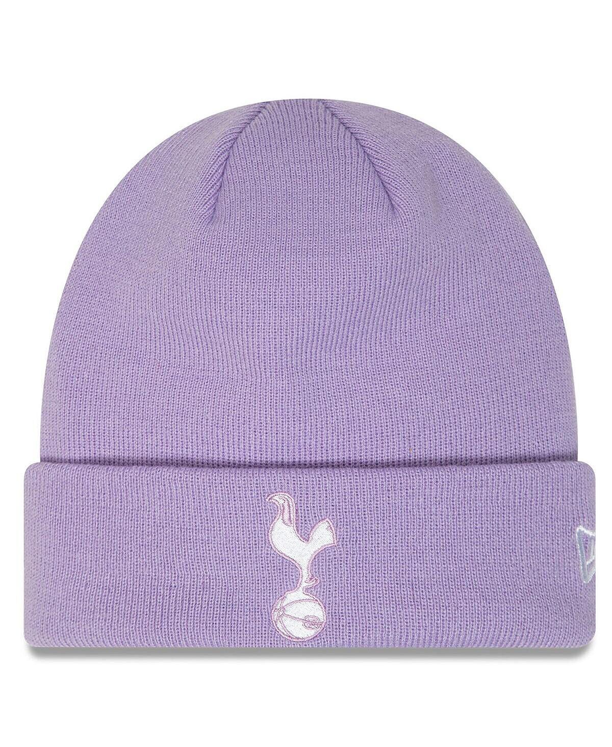 

Мужская фиолетовая вязаная шапка с манжетами Tottenham Hotspur Team New Era