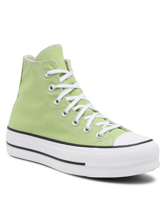 

Кроссовки из ткани Converse, зеленый