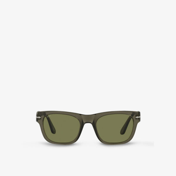 

PO3269S солнцезащитные очки из ацетата в квадратной оправе Persol, серый