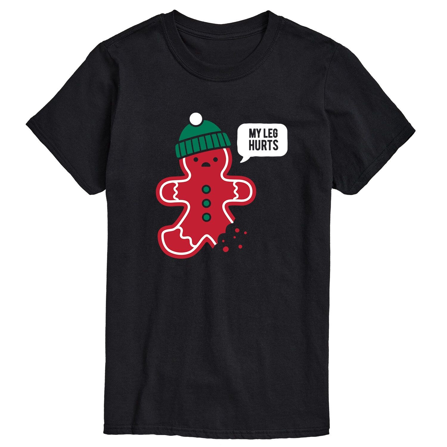 

Футболка Big & Tall Gingerbread Leg Hurts Licensed Character