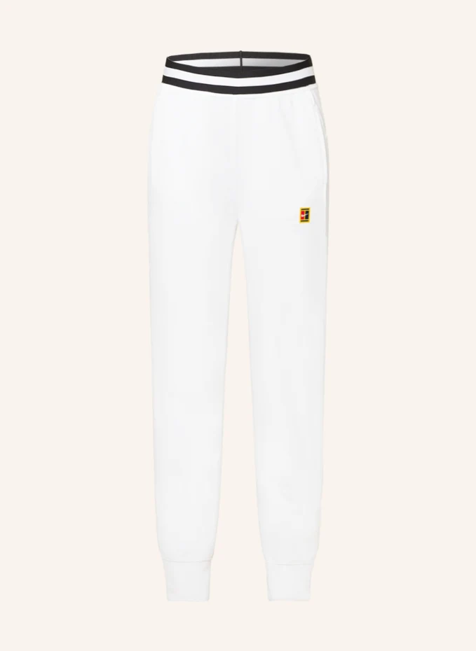 

Теннисные брюки nikecourt dri-fit heritage Nike, белый