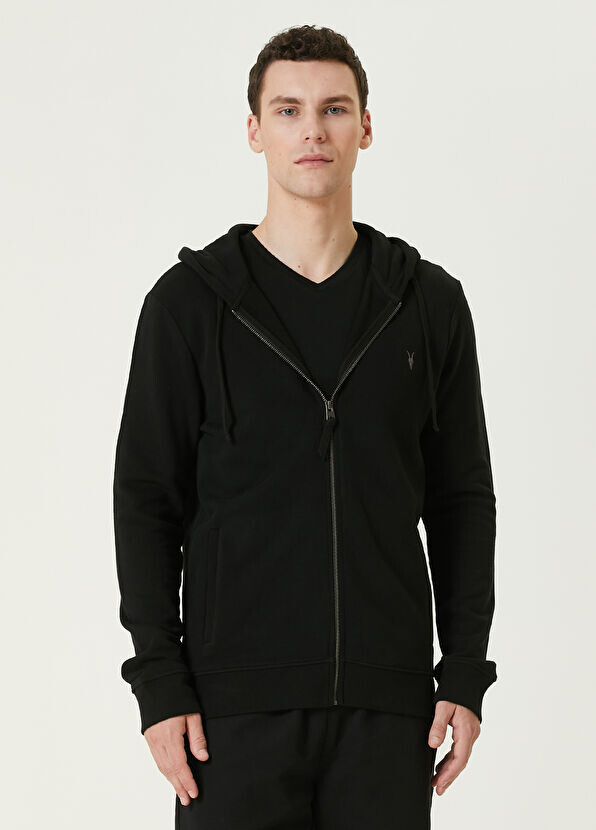 

Толстовка с капюшоном Allsaints, черный