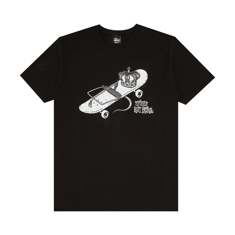 

Футболка Stussy Skate Trap 'Black', черный