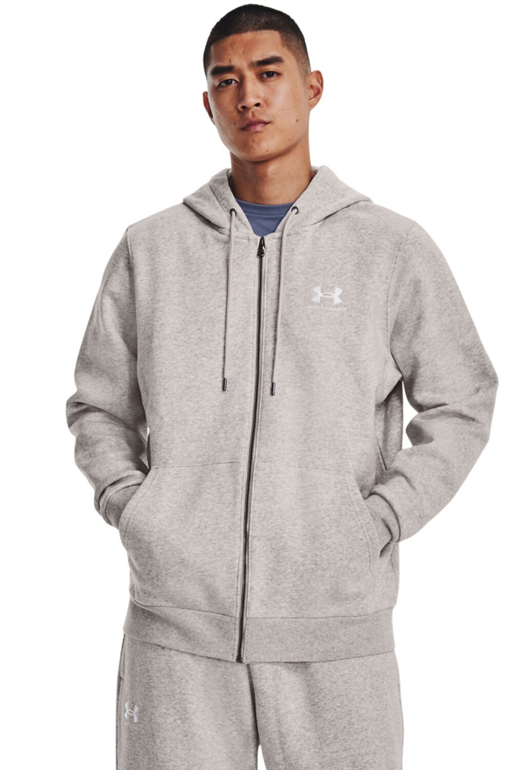 

Толстовка Essential на молнии Under Armour, серый