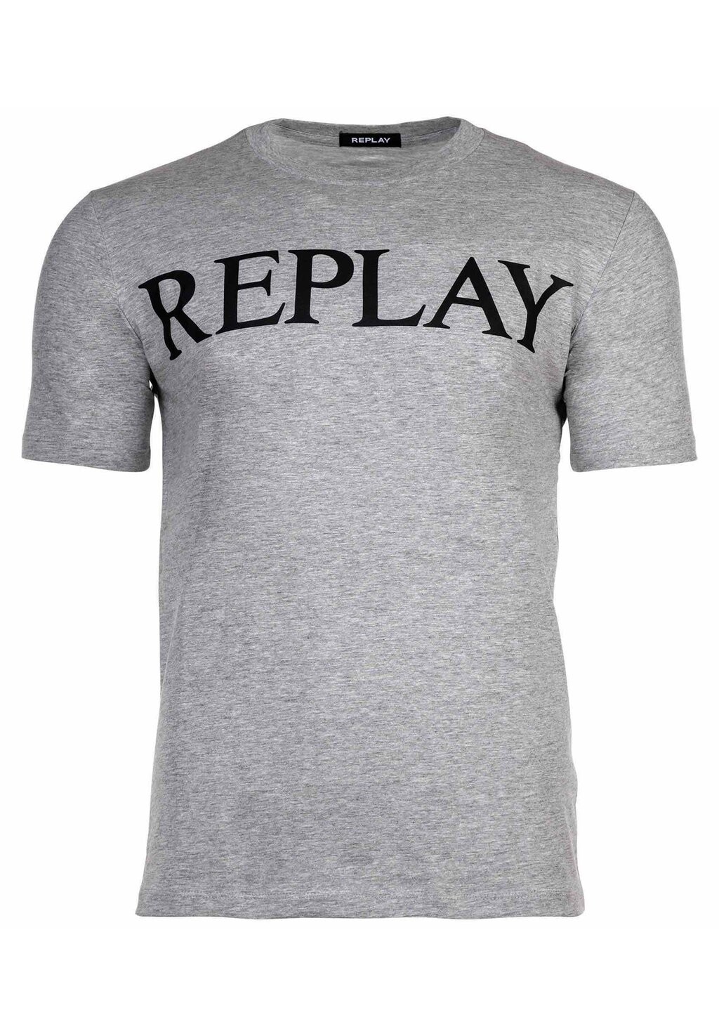 

Футболка с принтом Replay, серый