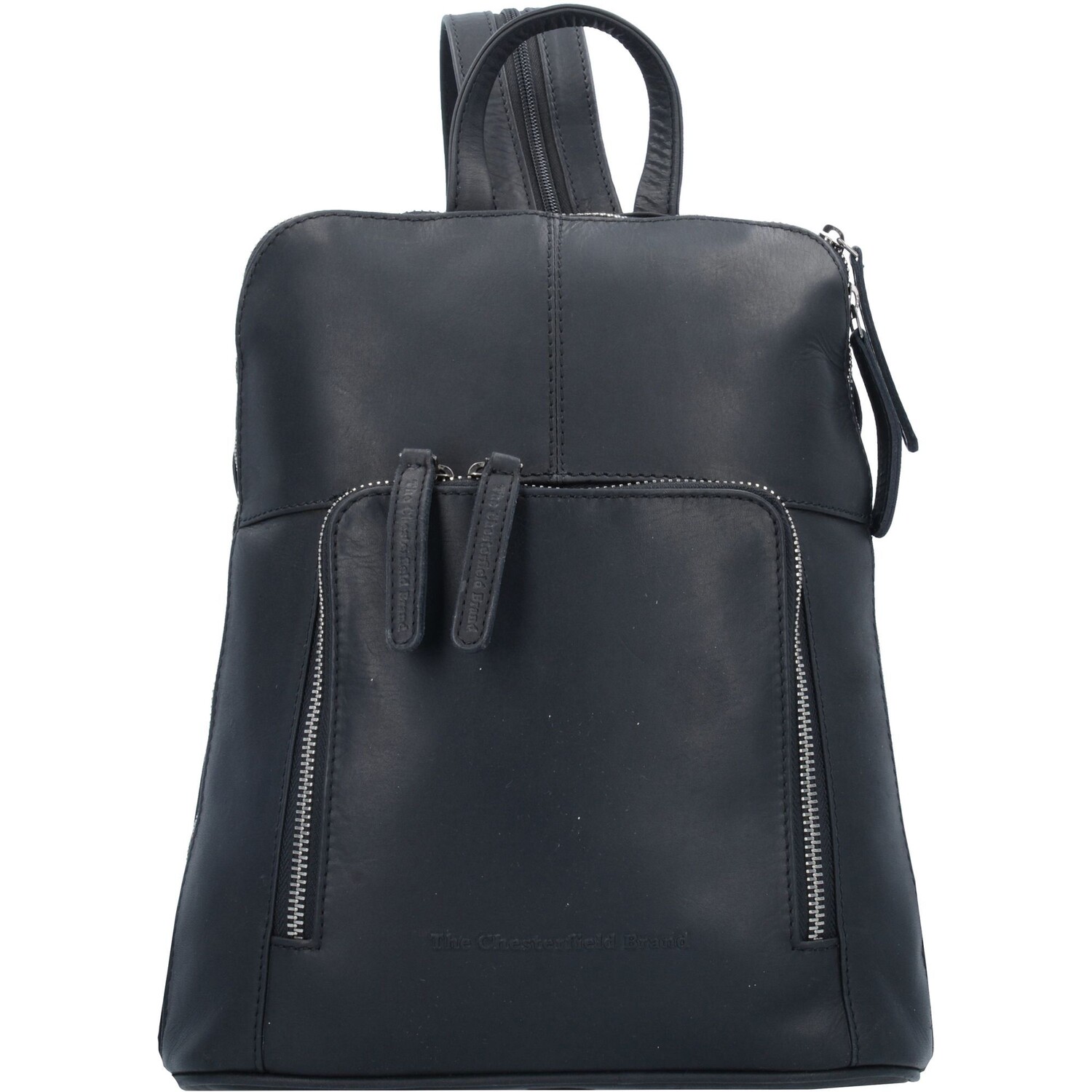 

Рюкзак The Chesterfield Brand Wax Pull Up City Leder 28 cm, черный