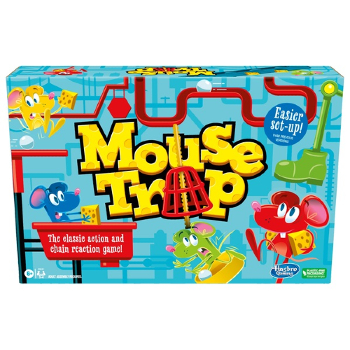 Настольная игра Mousetrap Hasbro intelligent automatic mouse mousetrap multi socket mousetrap kit machine with co2 cylinder non toxic 2021