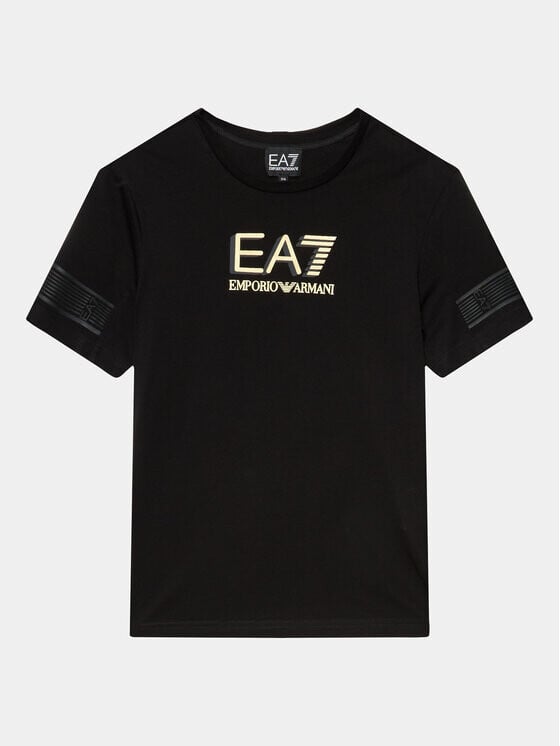 

Футболка стандартного кроя Ea7 Emporio Armani, черный