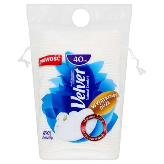 

Подушечки косметические, 40 шт. Velvet, Natural Comfort