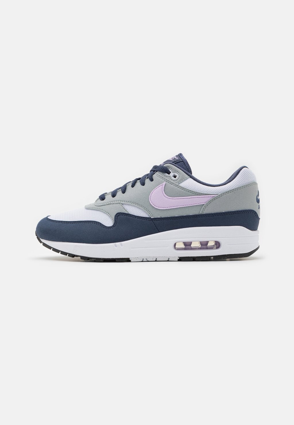 

Кроссовки низкие AIR MAX 1 Nike Sportswear, цвет football grey/lilac bloom